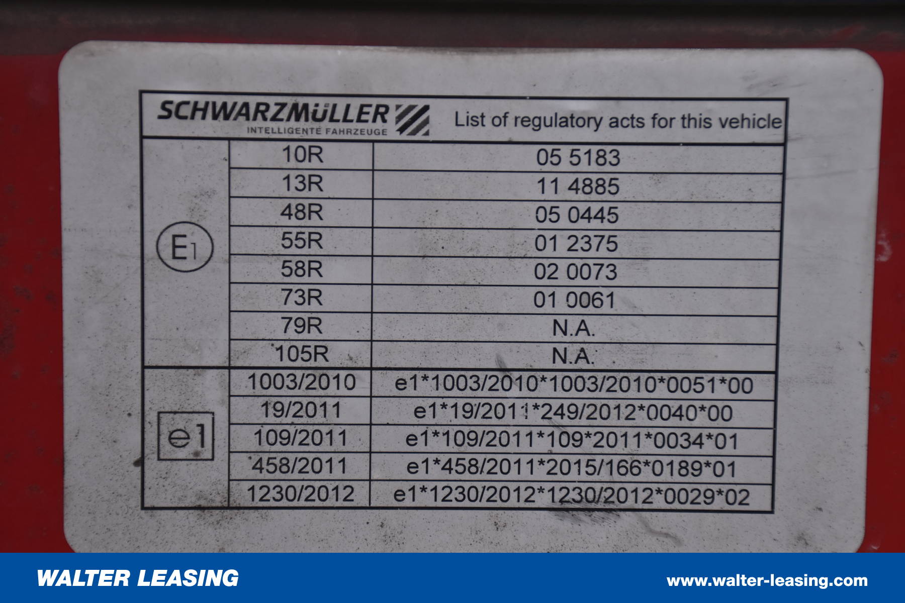 Schwarzmüller Tautliner RH150 Ultralight - gebraucht 21
